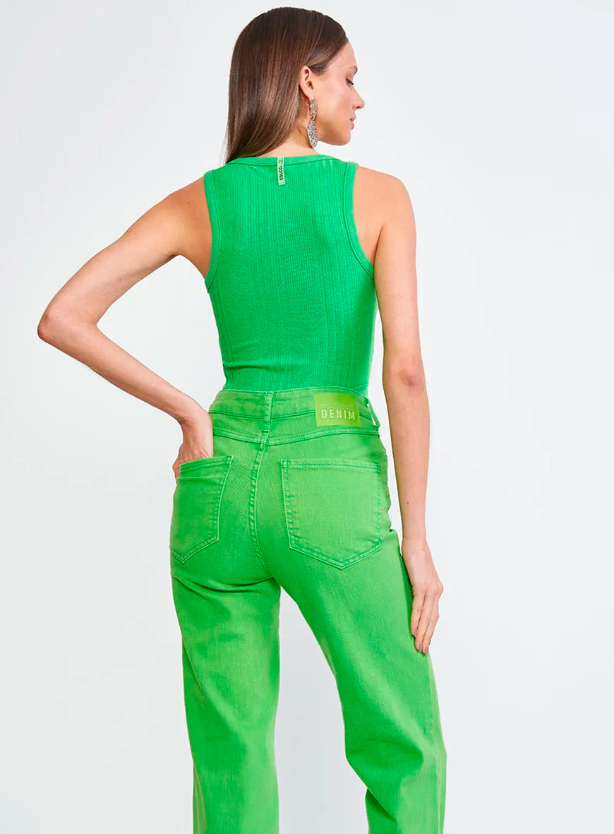 Polera acanalada colcci